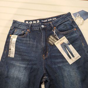 S.O.N.G. Classic Mom Jeans, NEW, Size 9/29 NWT